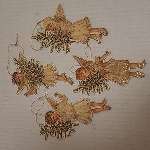 4 Vintage 1984 Merrimack Ornaments